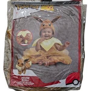 Pokémon Eevee Toddler Costume 12-18M – Disguise Dress, Hood & Tail
